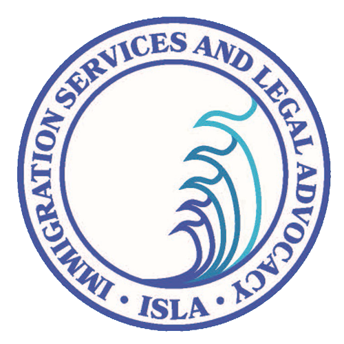 Immigration services and legal advocacy logo